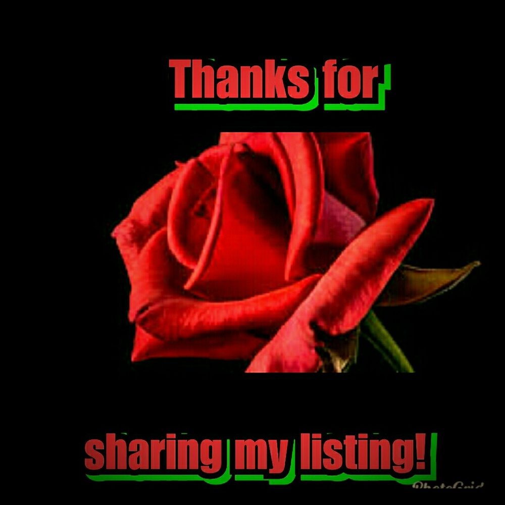 THANK YOU FOR SHARING MY LISTING!